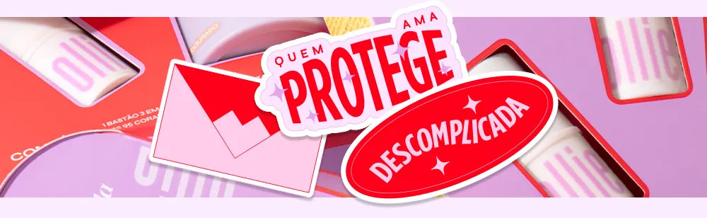 Produtos Ollie para proteção solar - meuollie